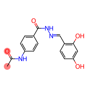 N-[4-({2-[(E)-(2,4-dihydroxyphenyl)methylidene]hydrazino}carbonyl)phenyl]acetamide