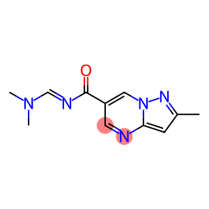 N-[(E)-(dimethylamino)methylidene]-2-methylpyrazolo[1,5-a]pyrimidine-6-carboxamide