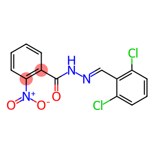 N'-[(E)-(2,6-dichlorophenyl)methylidene]-2-nitrobenzohydrazide