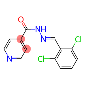 N'-[(E)-(2,6-dichlorophenyl)methylidene]isonicotinohydrazide