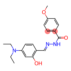 N'-{(E)-[4-(diethylamino)-2-hydroxyphenyl]methylidene}-4-methoxybenzohydrazide