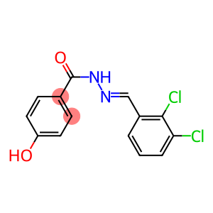 N'-[(E)-(2,3-dichlorophenyl)methylidene]-4-hydroxybenzohydrazide