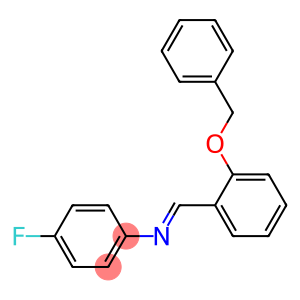 N-{(E)-[2-(benzyloxy)phenyl]methylidene}-N-(4-fluorophenyl)amine