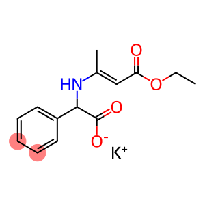 2-[N-(D,L-Phenylglycine)]crotonic Acid Ethyl Ester Potassium Salt