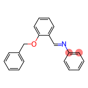 N-{(E)-[2-(benzyloxy)phenyl]methylidene}-N-phenylamine