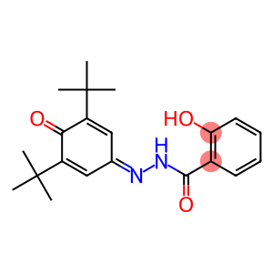 N'-(3,5-ditert-butyl-4-oxo-2,5-cyclohexadien-1-ylidene)-2-hydroxybenzohydrazide