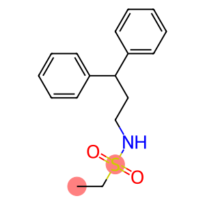 N-(3,3-diphenylpropyl)ethanesulfonamide