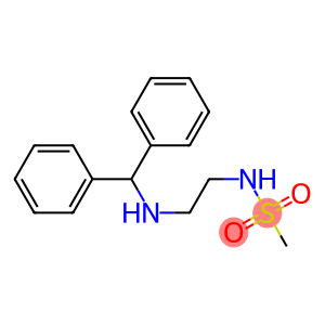 N-{2-[(diphenylmethyl)amino]ethyl}methanesulfonamide