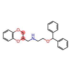 N-[2-(Diphenylmethoxy)ethyl]-2,3-dihydro-1,4-benzodioxin-2-methanamine