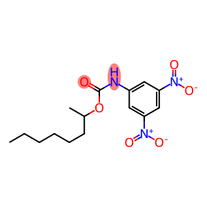 N-(3,5-Dinitrophenyl)carbamic acid 1-methylheptyl ester