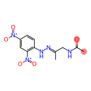 N-[2-[2-(2,4-Dinitrophenyl)hydrazono]propyl]acetamide