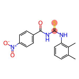 N-(2,3-dimethylphenyl)-N'-(4-nitrobenzoyl)thiourea