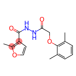 N'-[2-(2,6-dimethylphenoxy)acetyl]-2-methyl-3-furohydrazide