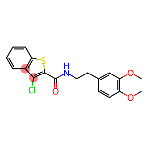 N2-(3,4-dimethoxyphenethyl)-3-chlorobenzo[b]thiophene-2-carboxamide