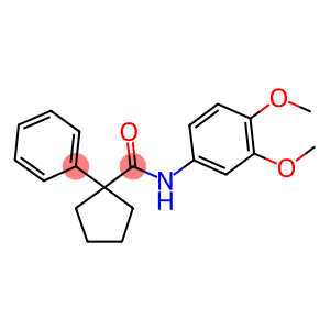 N-(3,4-DIMETHOXYPHENYL)(PHENYLCYCLOPENTYL)FORMAMIDE