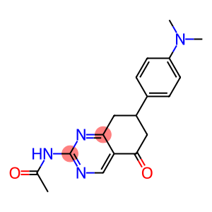 N-{7-[4-(DIMETHYLAMINO)PHENYL]-5-OXO-5,6,7,8-TETRAHYDROQUINAZOLIN-2-YL}ACETAMIDE