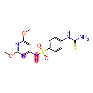 N-(2,6-DIMETHOXY-PYRIMIDIN-4-YL)-4-THIOUREIDO-BENZENESULFONAMIDE