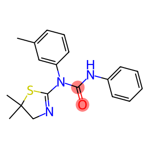 N-(5,5-dimethyl-4,5-dihydro-1,3-thiazol-2-yl)-N-(3-methylphenyl)-N'-phenylurea