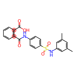 N-[4-(3,5-DIMETHYL-PHENYLSULFAMOYL)-PHENYL]-PHTHALAMIC ACID