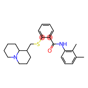 N-(2,3-DIMETHYLPHENYL)-2-((OCTAHYDRO-1H-QUINOLIZIN-1-YL)METHYLTHIO)BENZAMIDE