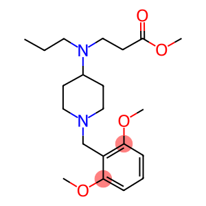 N-[1-(2,6-DIMETHOXYBENZYL)PIPERIDIN-4-YL]-N-PROPYL-3-AMINOPROPANOIC ACID, METHYL ESTER