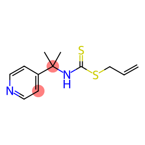 N-[DIMETHYL-(PYRIDIN-4-YL)METHYL]DITHIOCARBAMIC ACID, S-ALLYL ESTER