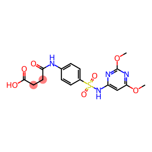 N-[4-(2,6-DIMETHOXY-PYRIMIDIN-4-YLSULFAMOYL)-PHENYL]-SUCCINAMIC ACID