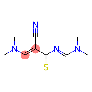 N1-[(dimethylamino)methylidene]-2-cyano-3-(dimethylamino)prop-2-enethioamide