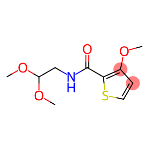 N-(2,2-dimethoxyethyl)-3-methoxy-2-thiophenecarboxamide