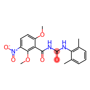 N-(2,6-dimethoxy-3-nitrobenzoyl)-N'-(2,6-dimethylphenyl)urea