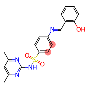 N1-(4,6-dimethylpyrimidin-2-yl)-4-[(2-hydroxybenzylidene)amino]benzene-1-sulfonamide