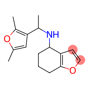 N-[1-(2,5-dimethylfuran-3-yl)ethyl]-4,5,6,7-tetrahydro-1-benzofuran-4-amine