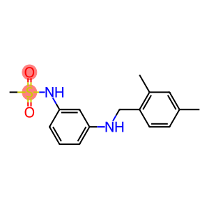 N-(3-{[(2,4-dimethylphenyl)methyl]amino}phenyl)methanesulfonamide