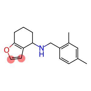 N-[(2,4-dimethylphenyl)methyl]-4,5,6,7-tetrahydro-1-benzofuran-4-amine