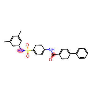 N-{4-[(3,5-dimethylanilino)sulfonyl]phenyl}[1,1'-biphenyl]-4-carboxamide