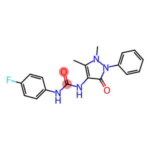 N-(1,5-dimethyl-3-oxo-2-phenyl-2,3-dihydro-1H-pyrazol-4-yl)-N'-(4-fluorophenyl)urea