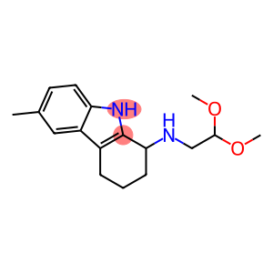 N-(2,2-dimethoxyethyl)-N-(6-methyl-2,3,4,9-tetrahydro-1H-carbazol-1-yl)amine