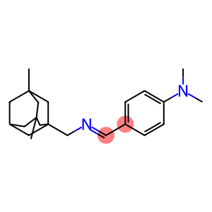 N-[(3,5-dimethyl-1-adamantyl)methyl]-N-[4-(dimethylamino)benzylidene]amine