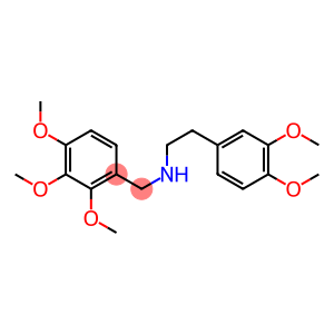 N-[2-(3,4-dimethoxyphenyl)ethyl]-N-(2,3,4-trimethoxybenzyl)amine