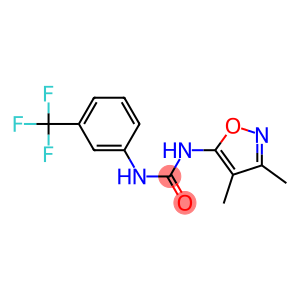 N-(3,4-dimethyl-5-isoxazolyl)-N'-[3-(trifluoromethyl)phenyl]urea