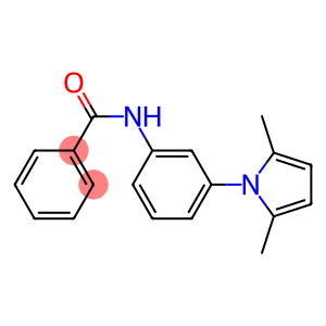 N-[3-(2,5-dimethyl-1H-pyrrol-1-yl)phenyl]benzamide