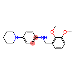 N-(2,3-dimethoxybenzyl)-N-[4-(1-piperidinyl)phenyl]amine