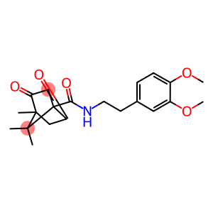 N-[2-(3,4-dimethoxyphenyl)ethyl]-4,7,7-trimethyl-2,3-dioxobicyclo[2.2.1]heptane-1-carboxamide