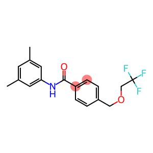 N-(3,5-dimethylphenyl)-4-[(2,2,2-trifluoroethoxy)methyl]benzamide