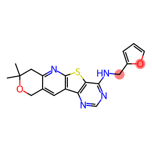 N-(8,8-dimethyl-7,10-dihydro-8H-pyrano[3'',4'':5',6']pyrido[3',2':4,5]thieno[3,2-d]pyrimidin-4-yl)-N-(2-furylmethyl)amine