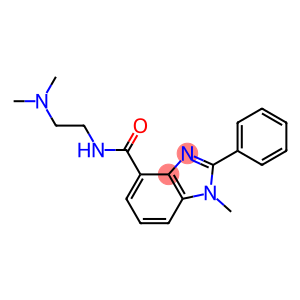 N-[2-(Dimethylamino)ethyl]-2-phenyl-1-methyl-1H-benzimidazole-4-carboxamide