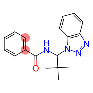 N-[2,2-Dimethyl-1-(1H-benzotriazol-1-yl)propyl]benzamide