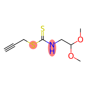 N-(2,2-Dimethoxyethyl)dithiocarbamic acid 2-propynyl ester