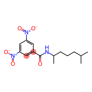 N-(1,5-Dimethylhexyl)-3,5-dinitrobenzamide