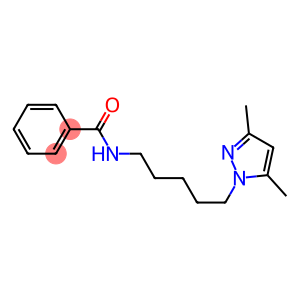 N-[5-(3,5-Dimethyl-1H-pyrazol-1-yl)pentyl]benzamide